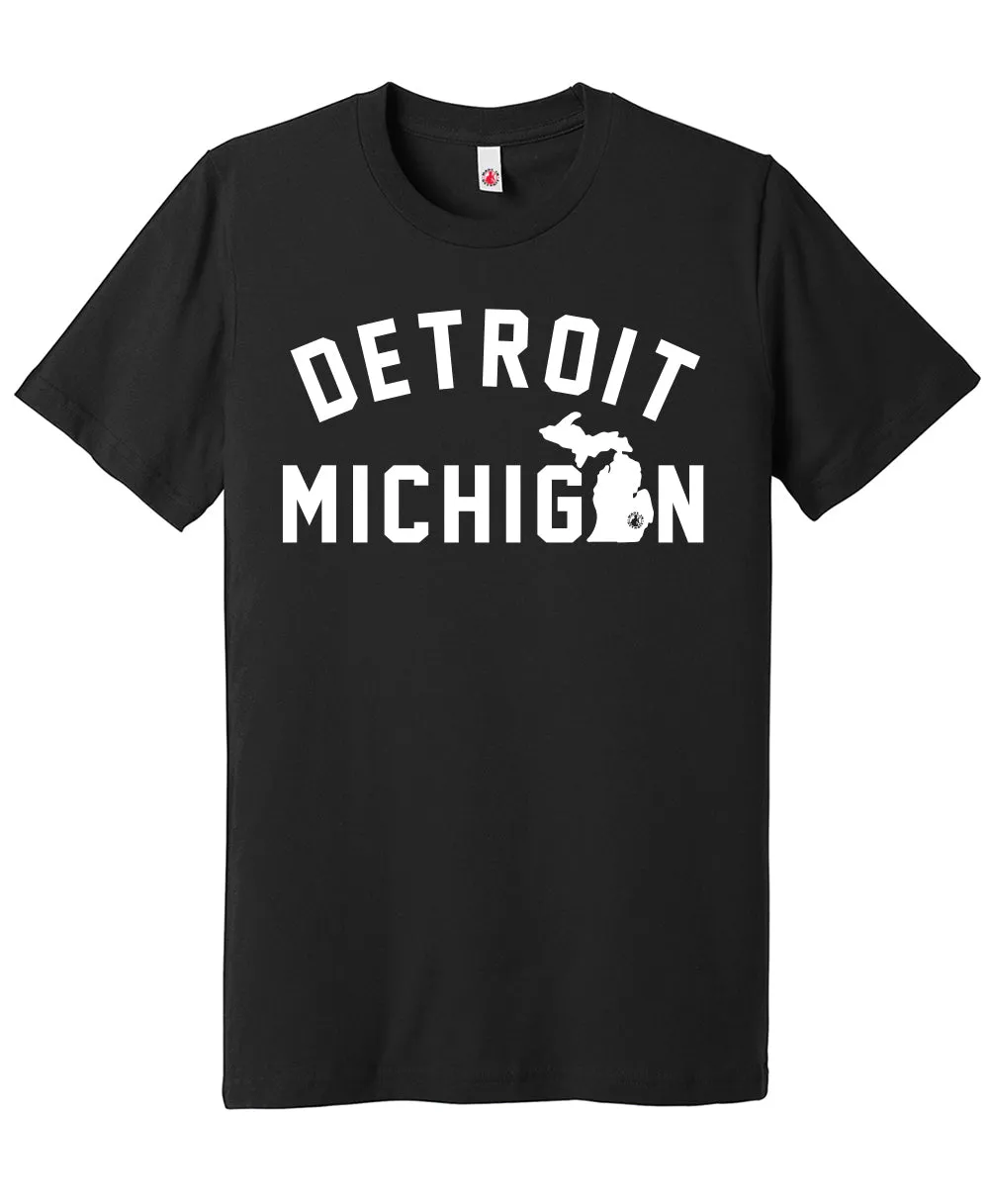 Anti-static Trendy Vibes Detroit Michigan Shirt
