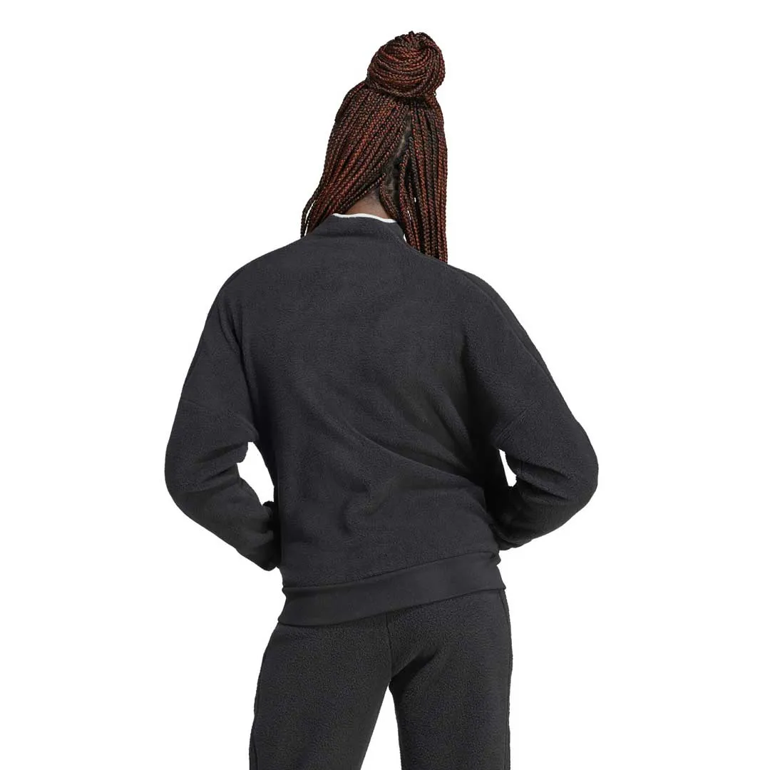 Seamless Shoulder Design Temperature control adidas - Women's Tiro Fleece Track Top (IA3044)