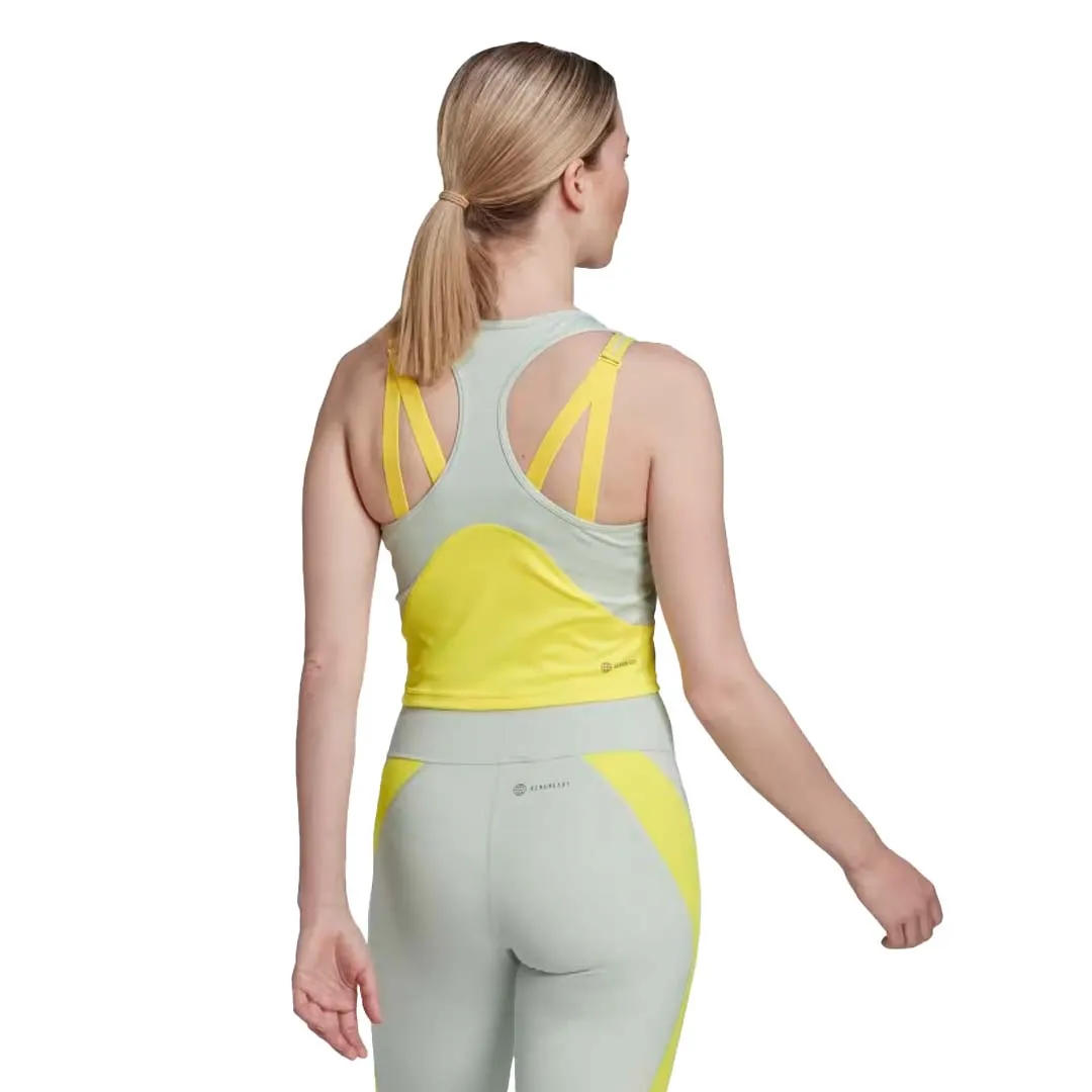 Tailored Cut Comfort Fit Cut adidas - Women's Aeroready Train HIIT Crop Tank Top (HM3896)