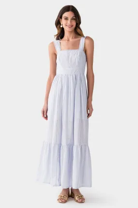 AntiFrayEdging Style focused Dress Forum Sunbeam Eyelet Lace Trim Maxi Dress