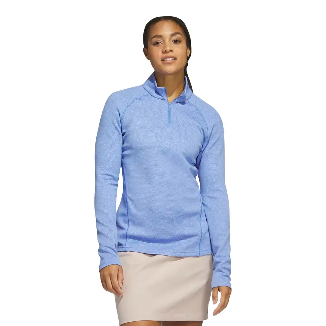 Hidden Storage Compartment adidas - Women's 1/4-Zip Golf Pullover (HT1266)