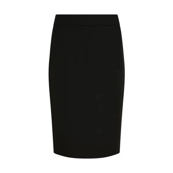 Minimalist fashion casual finish Tailored Wool Stretch Skirt
