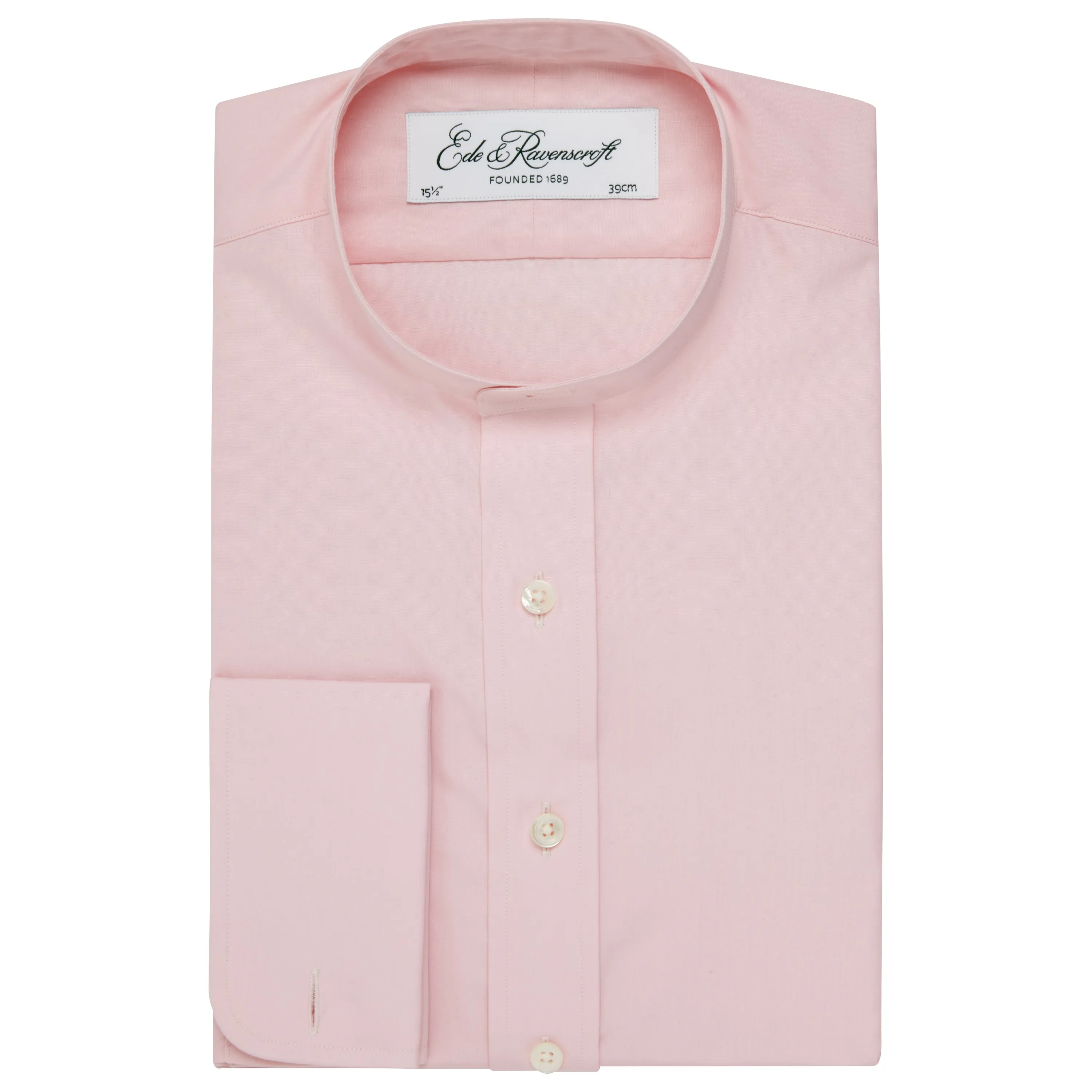 Affordable Luxury fade resistant color Anton Pink Poplin Cotton Tunic Shirt