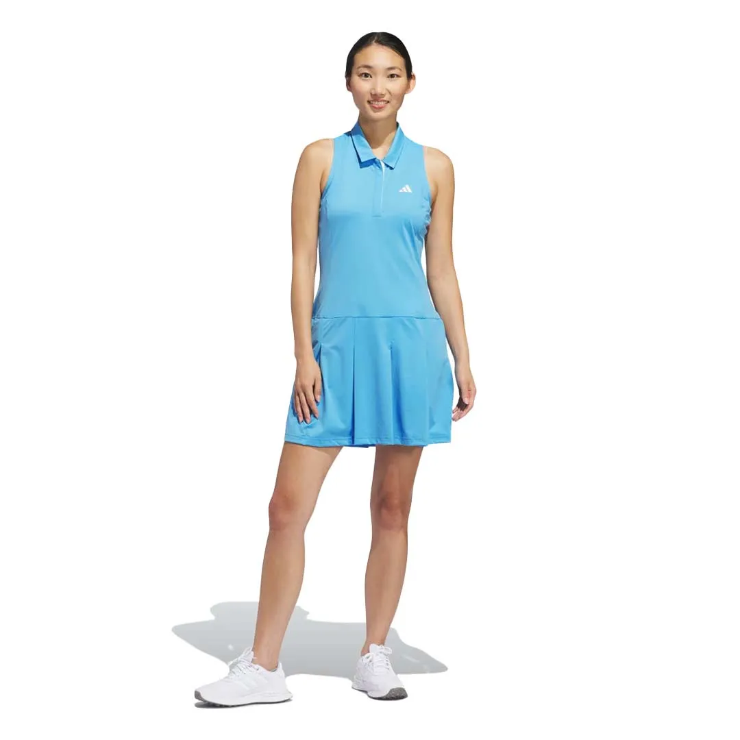 Quilted Pattern Moisture Control Fibers adidas - Women's Ultimate365 Tour Pleated Dress (IP4183)