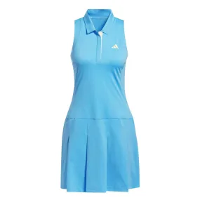adidas - Women's Ultimate365 Tour Pleated Dress (IP4183) Everyday Urban Style Double Layered Collar