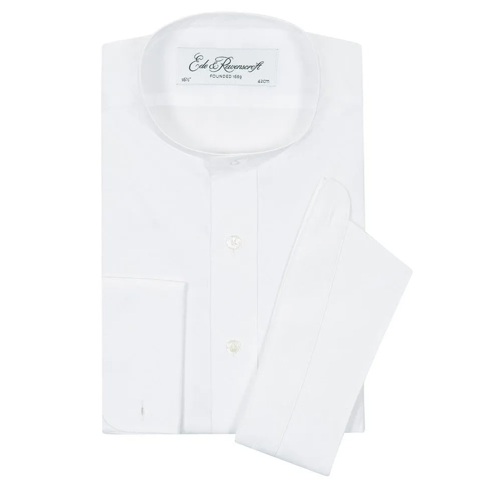 Ellis White Poplin Cotton Tunic Shirt bohemian flair