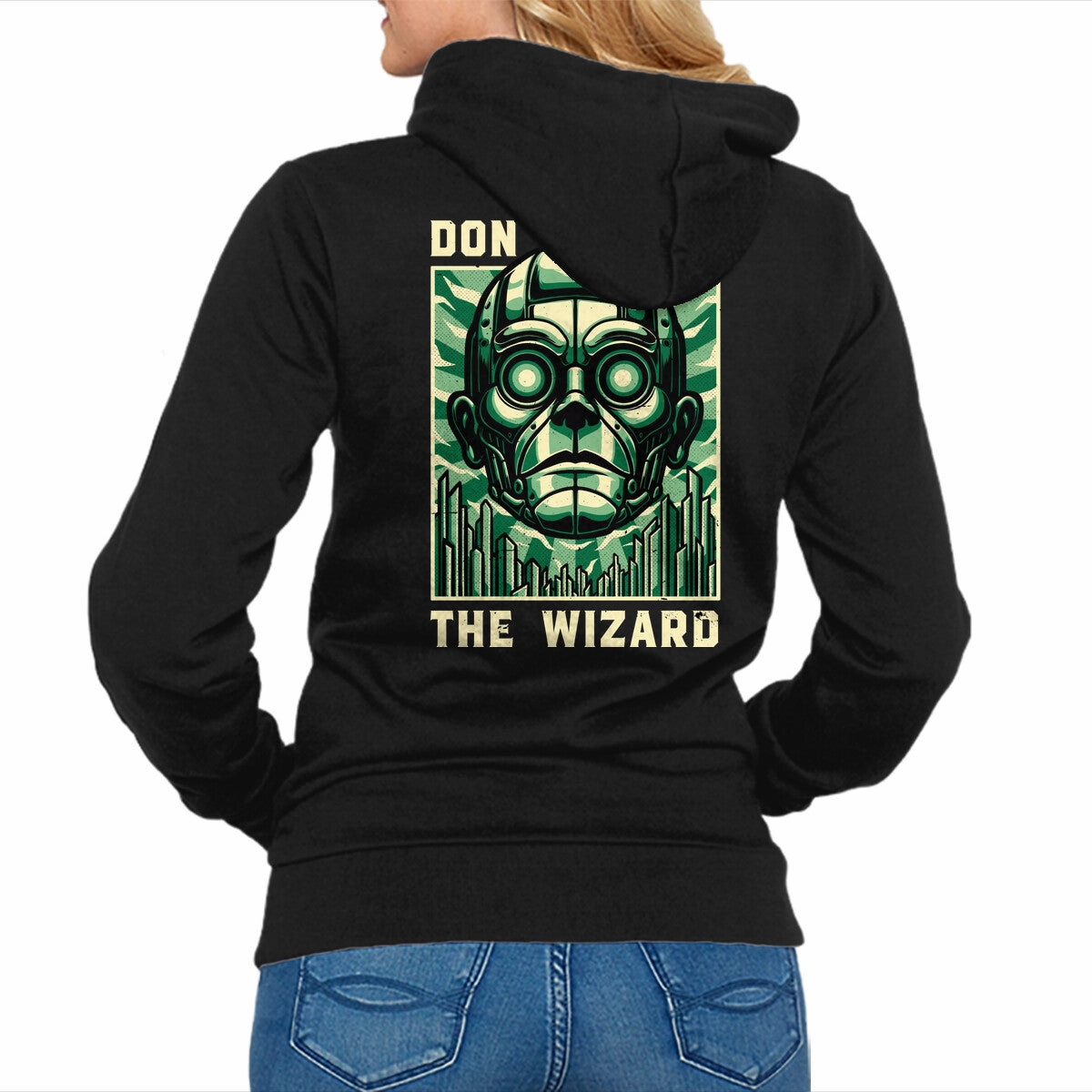 stud accents Warm Top The Wizard Lies