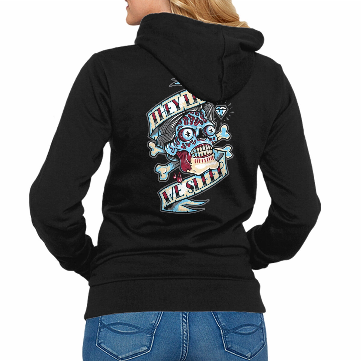 They Live We Sleep Casual Hoodie Style