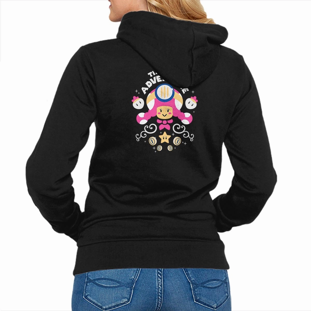 Cozy Clothing Style Time for Adventure, Toadette