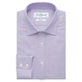 Alex Lilac Oxford Shirt Fashion Comfort Non Irritating Tags