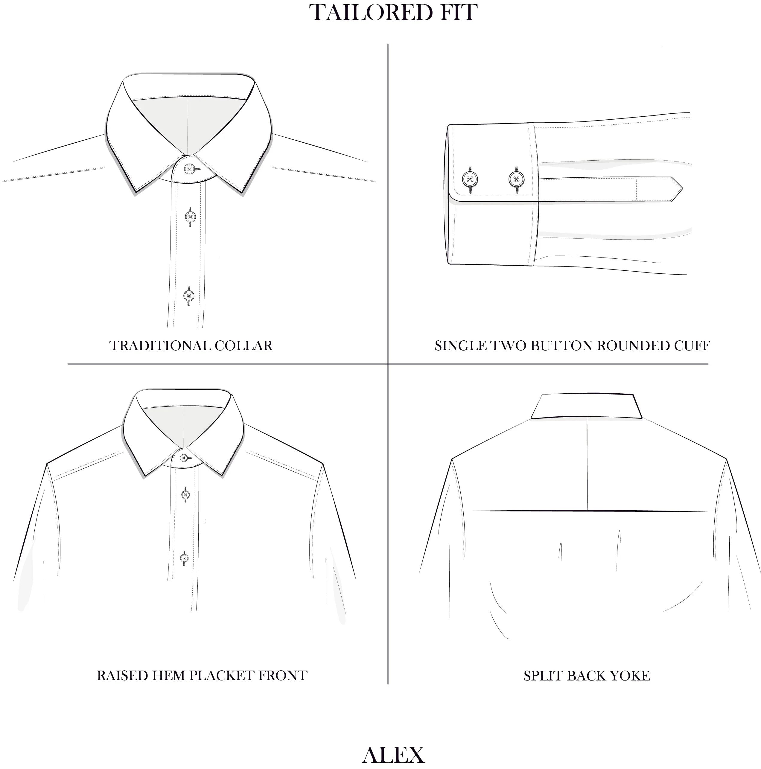 Daytime Look Alex Lilac Oxford Shirt