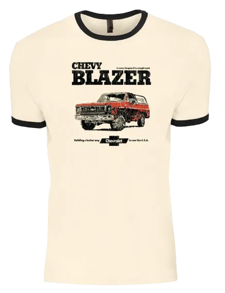 GentleWashResistance coordinate with other items Chevy Vintage Blazer Ringer T-Shirt