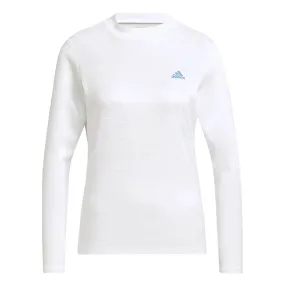 Elasticized Waist Tailored Cut adidas - Women's Made to be Remade Long Sleeve Polo (HT1386)
