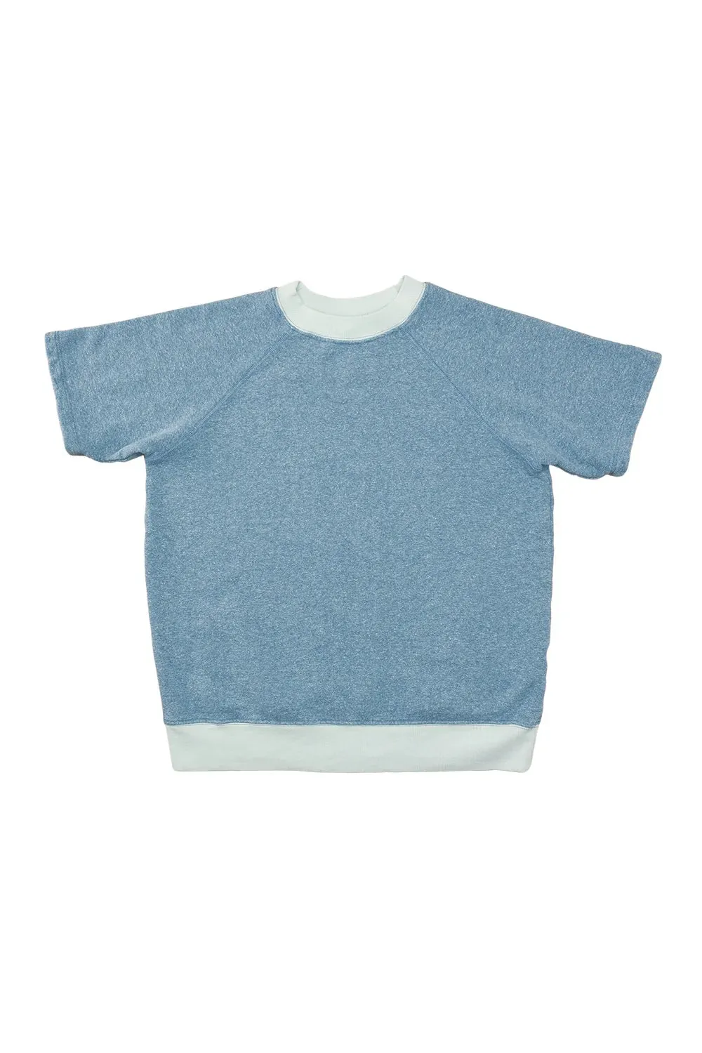 Everyday Use Blue Heaven Heathered Magnuson Raglan Fleece Top