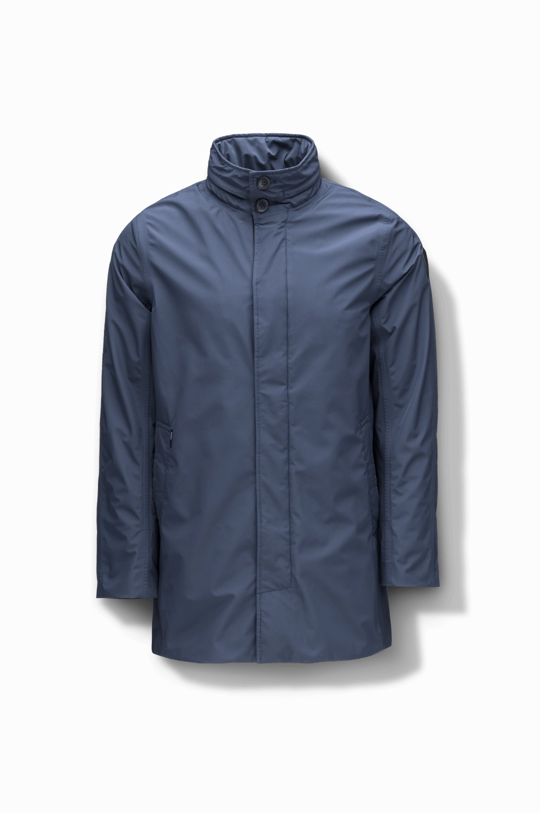 WaterResistant Coating Secure Internal Pockets Pike Men's Tailored Mac Coat