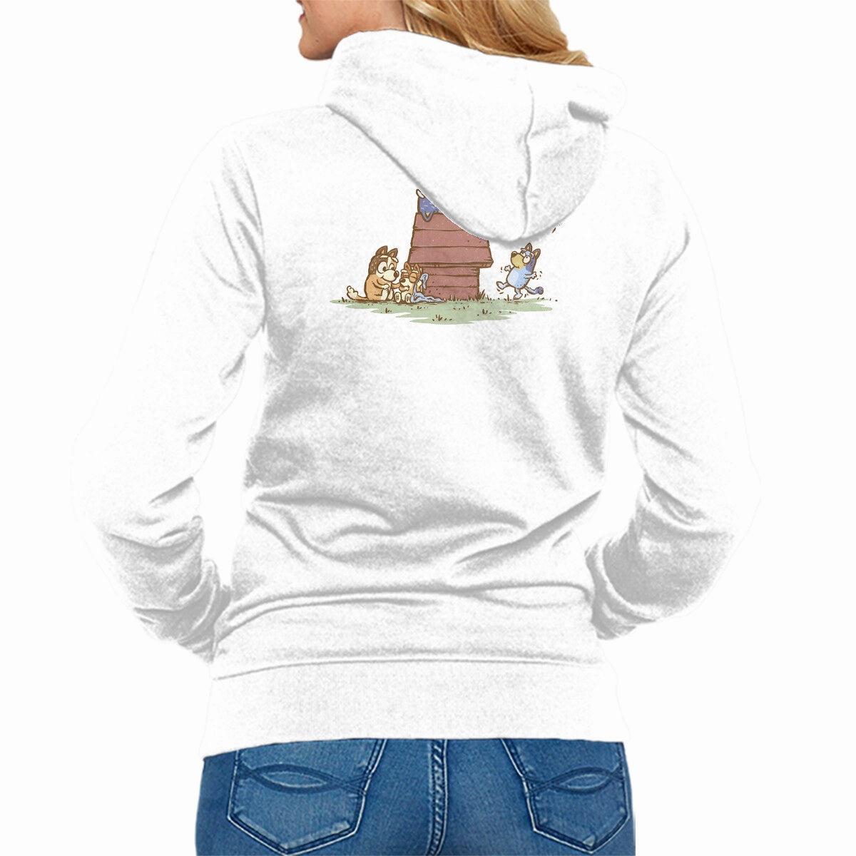 The Lazy Heeler Long Sleeve Zip Closure