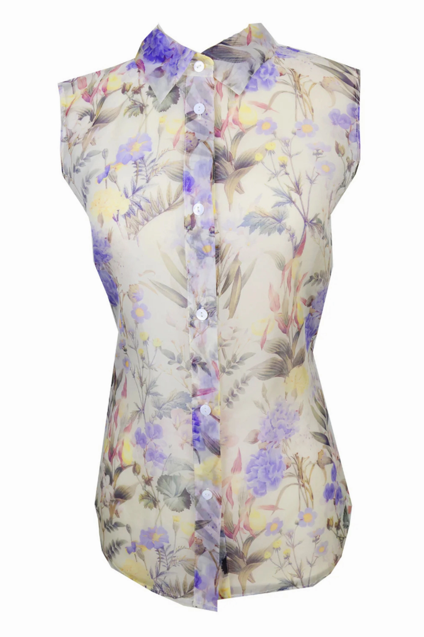 MARIE BUTTON DOWN large - size wheels Bound Hem