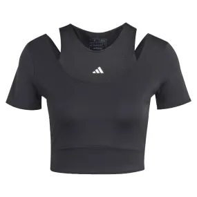 adidas - Women's HIIT AEROREADY Crop Training T-Shirt (HN5538) Mild Day Outfit