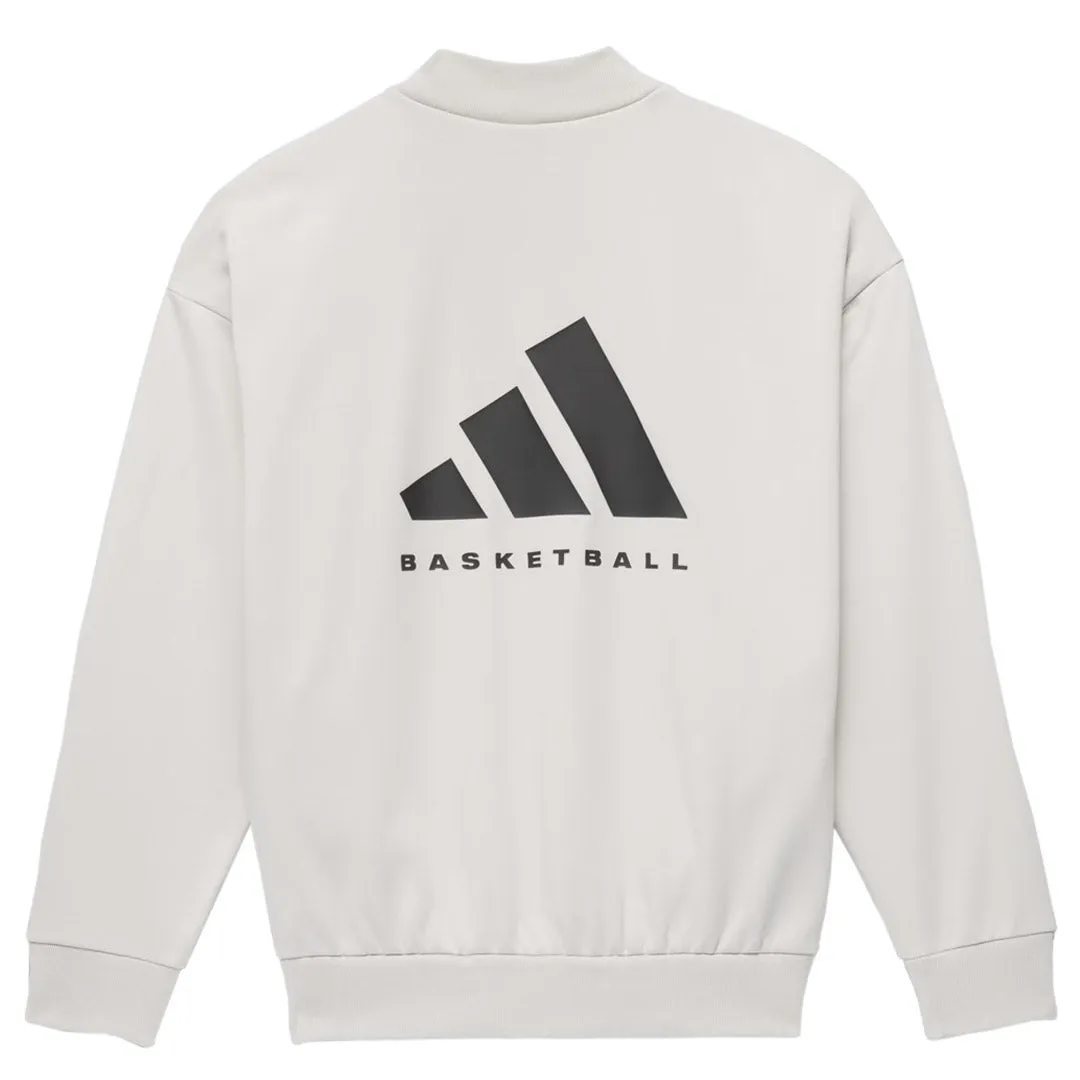 Eco Friendly Coating adidas - Unisex Basketball Crew Sweatshirt (IN4244)