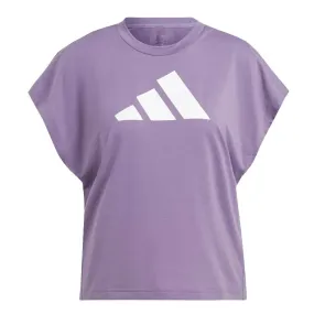 adidas - Women's Train Icons Training Logo T-Shirt (IM4747) Reinforced Seam Construction Soft Shell