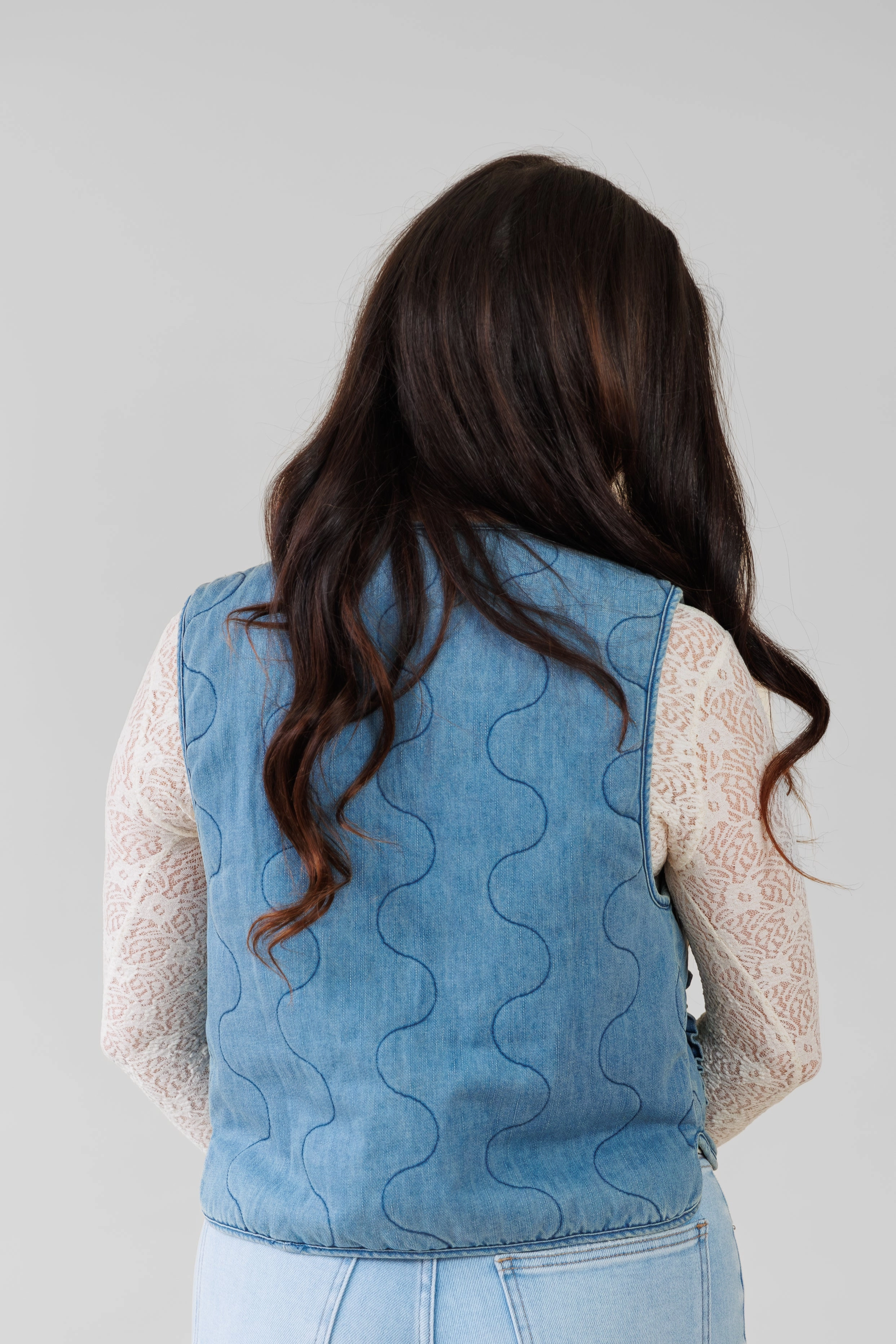 MARGOT DENIM VEST Quick Wear