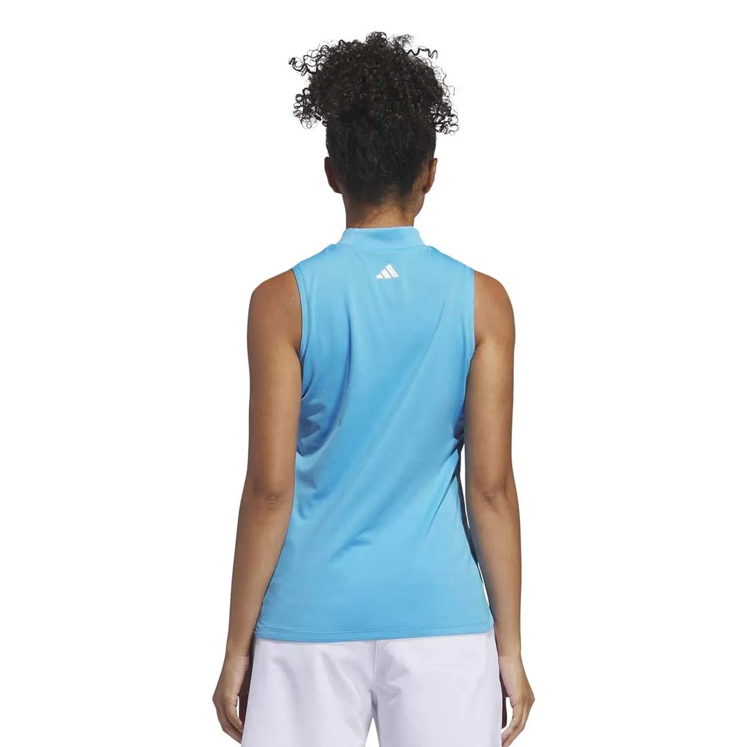 adidas - Women's Ultimate365 Sleeveless Mock Neck Polo (IP4249) Simple Modern Piece