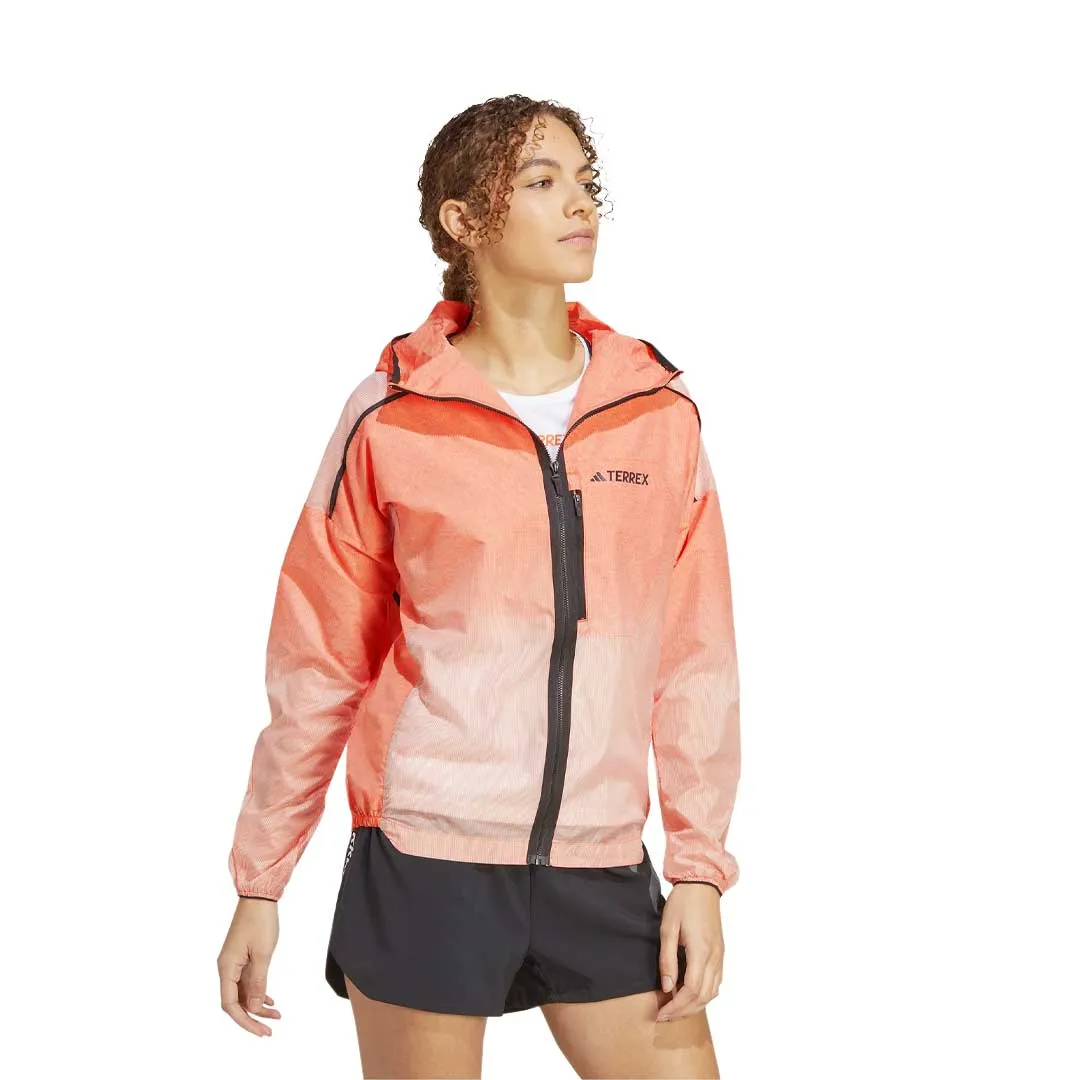 adidas - Women's Terrex Agravic Windweave Trail Running Windbreaker (HZ1325) LightweightConstruction