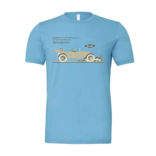 GarmentDyedTexture Light Wear Vintage Chevrolet Can't Hear You T-Shirt