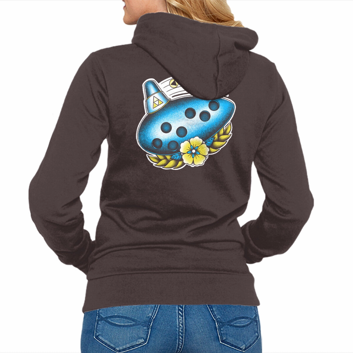 Cozy Hoodie appropriate for winter Vintage Ocarina