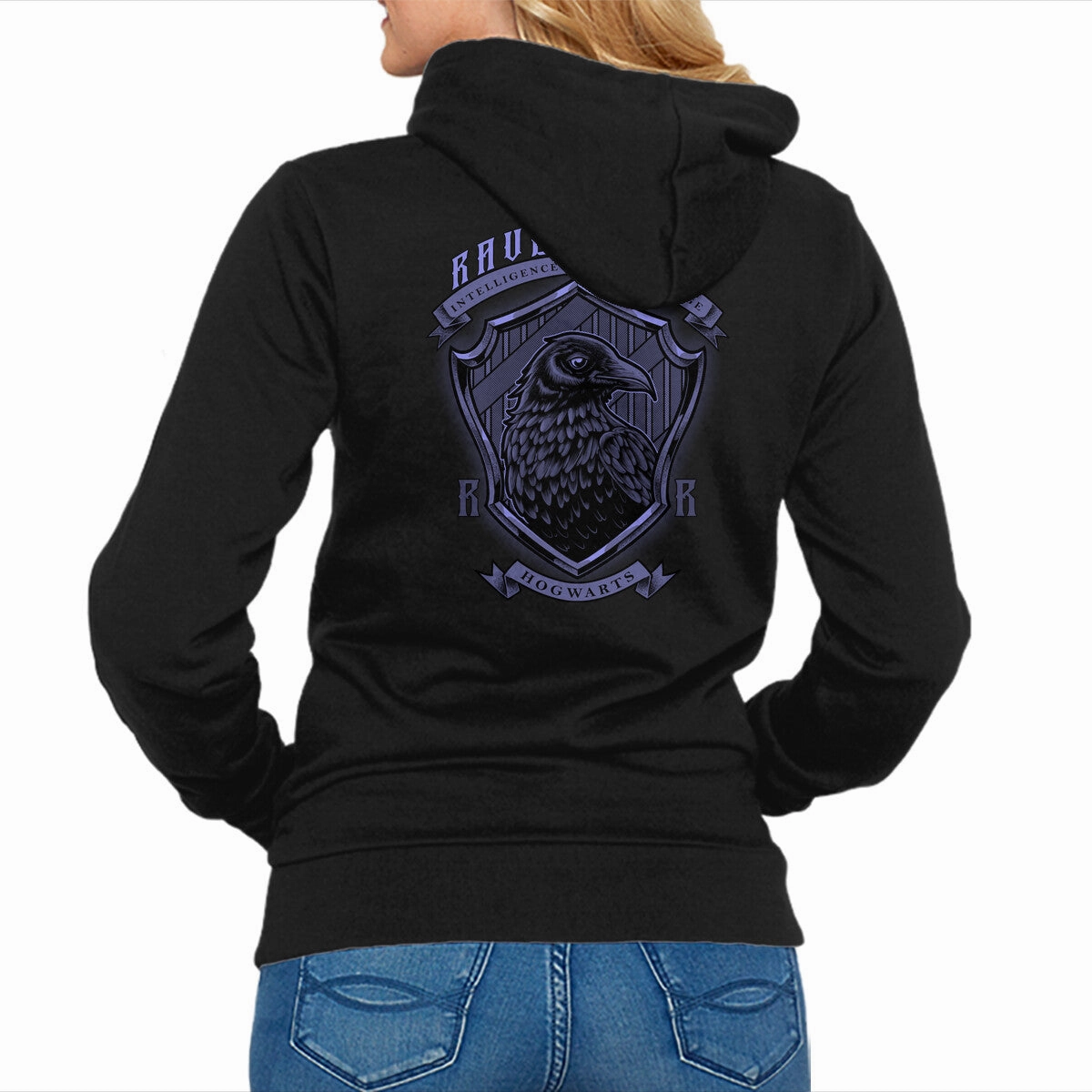 Violet Crow Emblem Cozy Fashion Daily Active