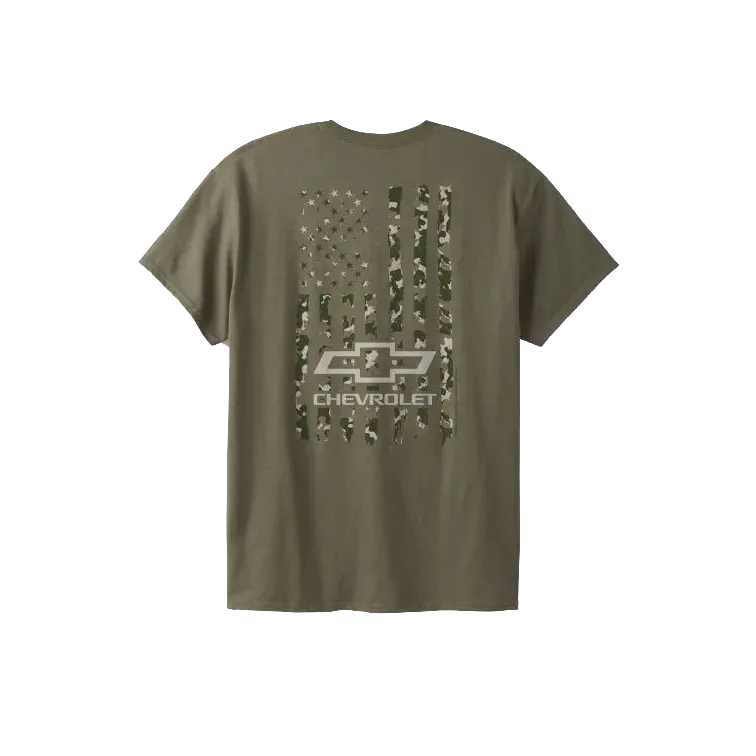 Chevrolet Camo Flag T-Shirt On-the-Go Fashion