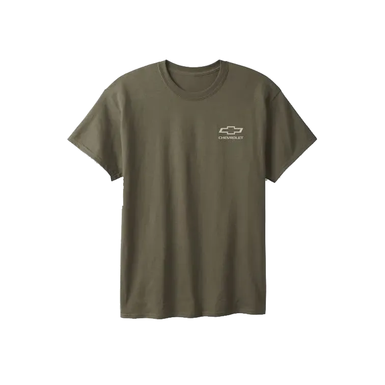 Chevrolet Camo Flag T-Shirt Chill Style