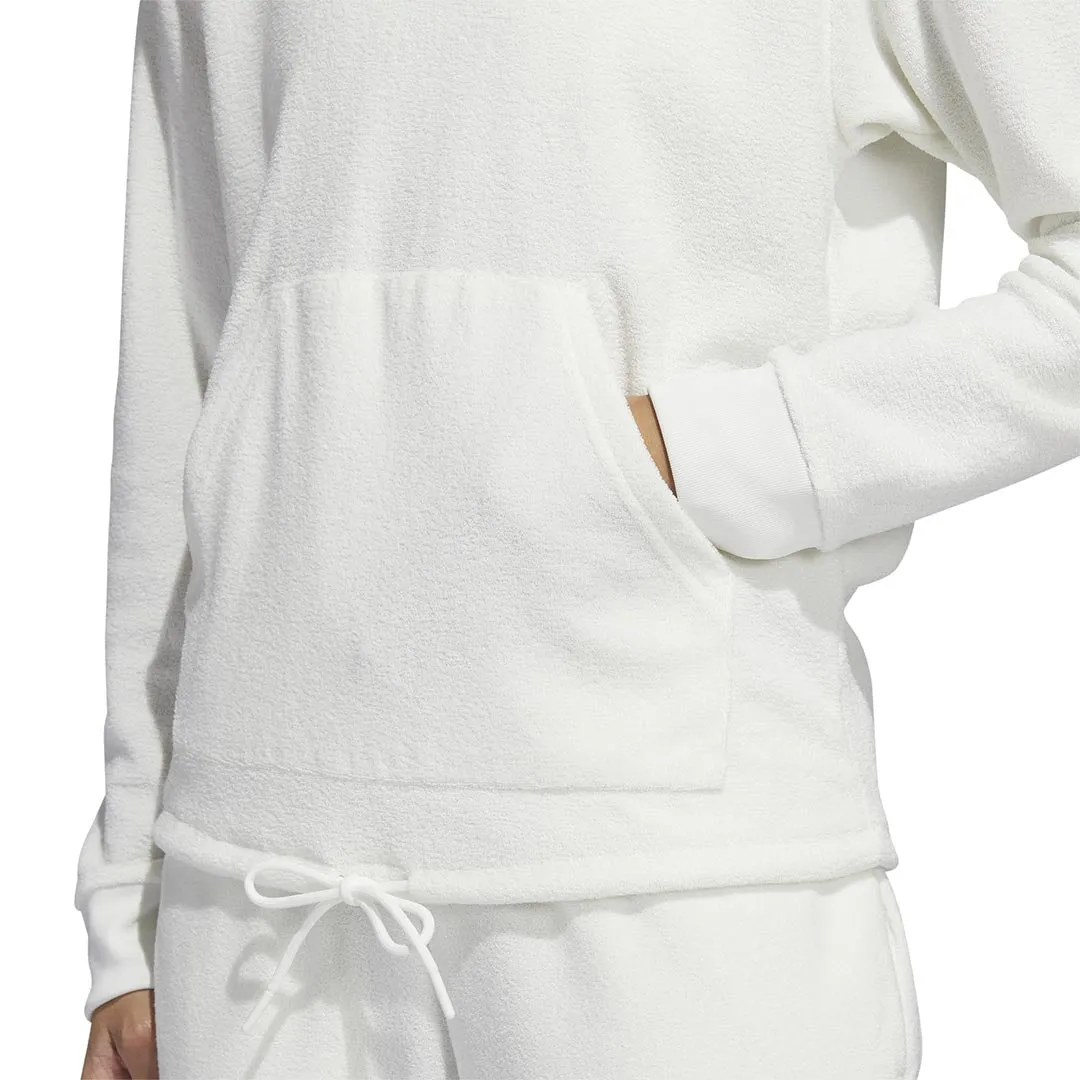 adidas - Women's Select Crop Hoodie (HZ9910) Snag Free Fabric