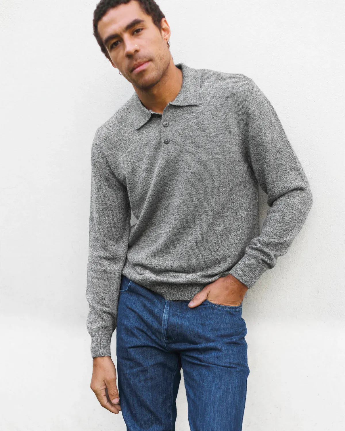 Waterfall Anchor Polo Seasonal Fit