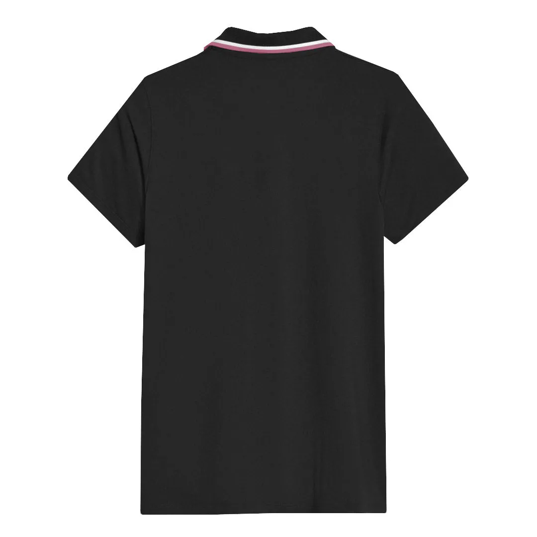 Collar Stabilization System Poly Blend Puma - Women's Cloudspun Tipped Short Sleeve Polo (622155 01)