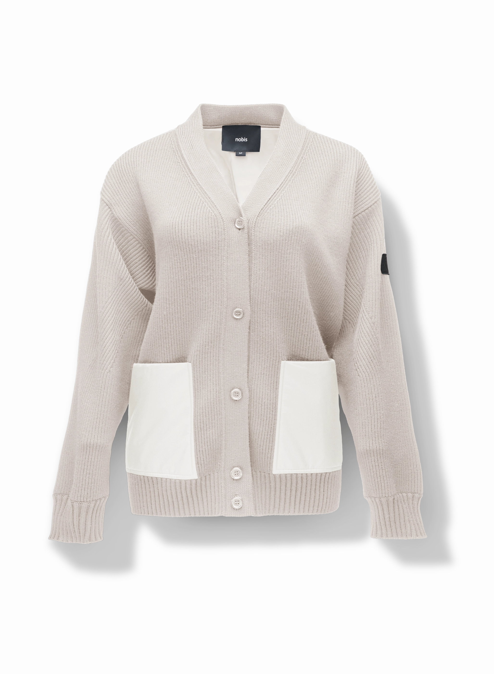 Riga Tailored Button Front Cardigan WindproofDesign Buttery Soft Handfeel