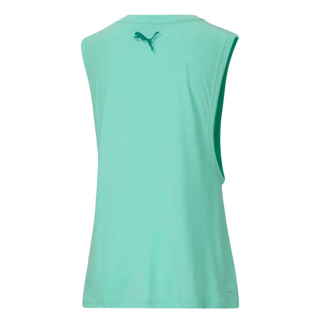 Vegan Leather Accents Puma - Women's Stewie x Earth Tank 2 Top (622273 01)