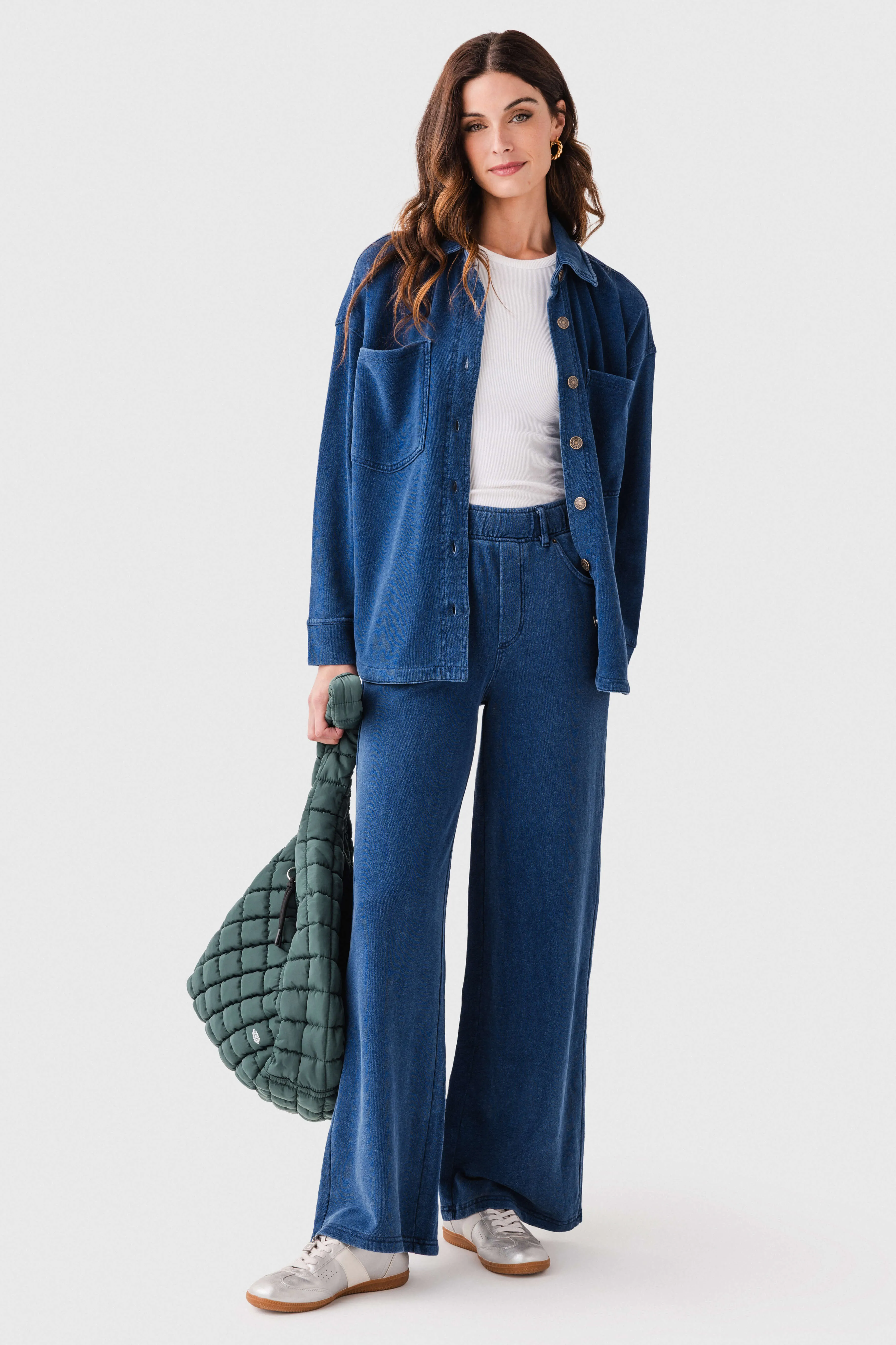 Z Supply All Day Knit Denim Jacket product surfing suitability