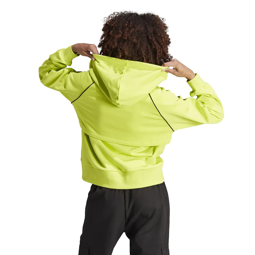 adidas - Women's Trefoil Big Logo Hoodie (IJ5013) Reversible Layer