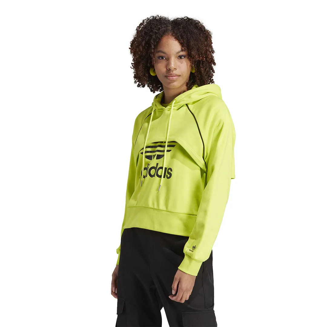 adidas - Women's Trefoil Big Logo Hoodie (IJ5013) Modular Attachment Points