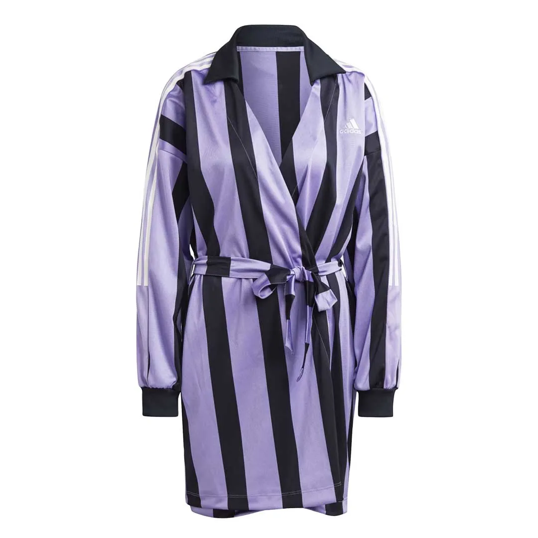 Non Bulky Profile Taped Seams adidas - Women's Jacquard Jersey Dress (IC6631)