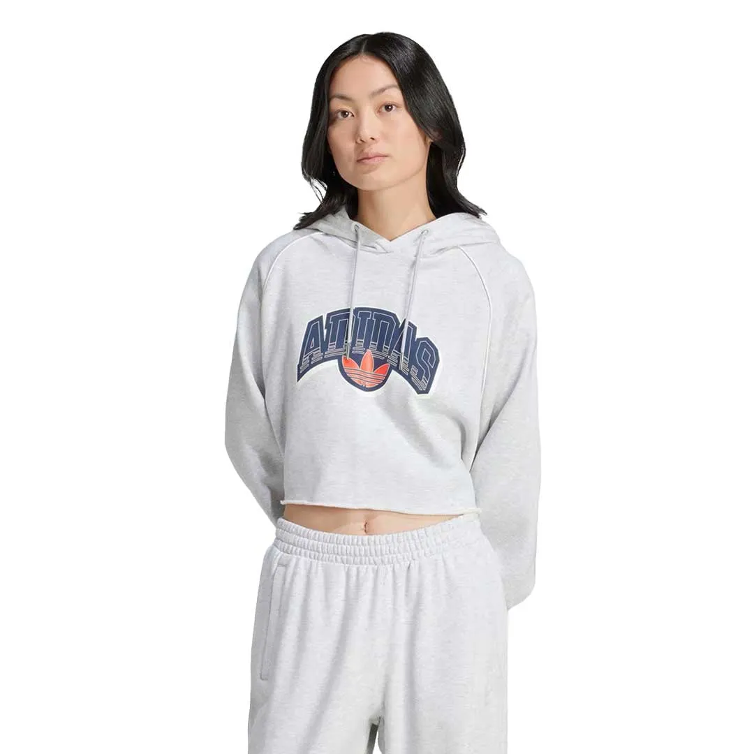 adidas - Women's Originals Short Hoodie (IS2319) Ergonomic Armhole Cut