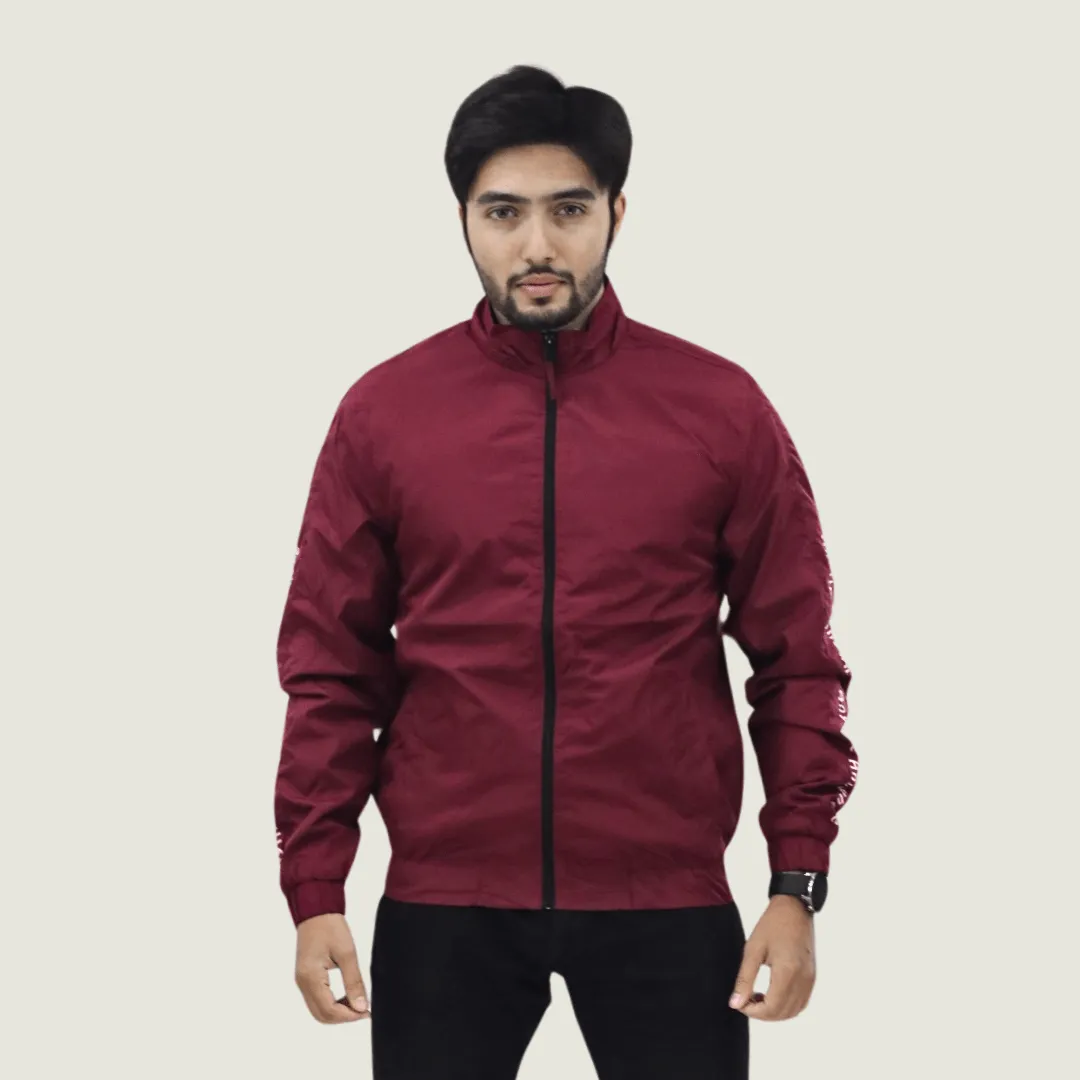 VentilatedPanels Men??s High Quality Premium light Weight Jacket- Maroon Millan