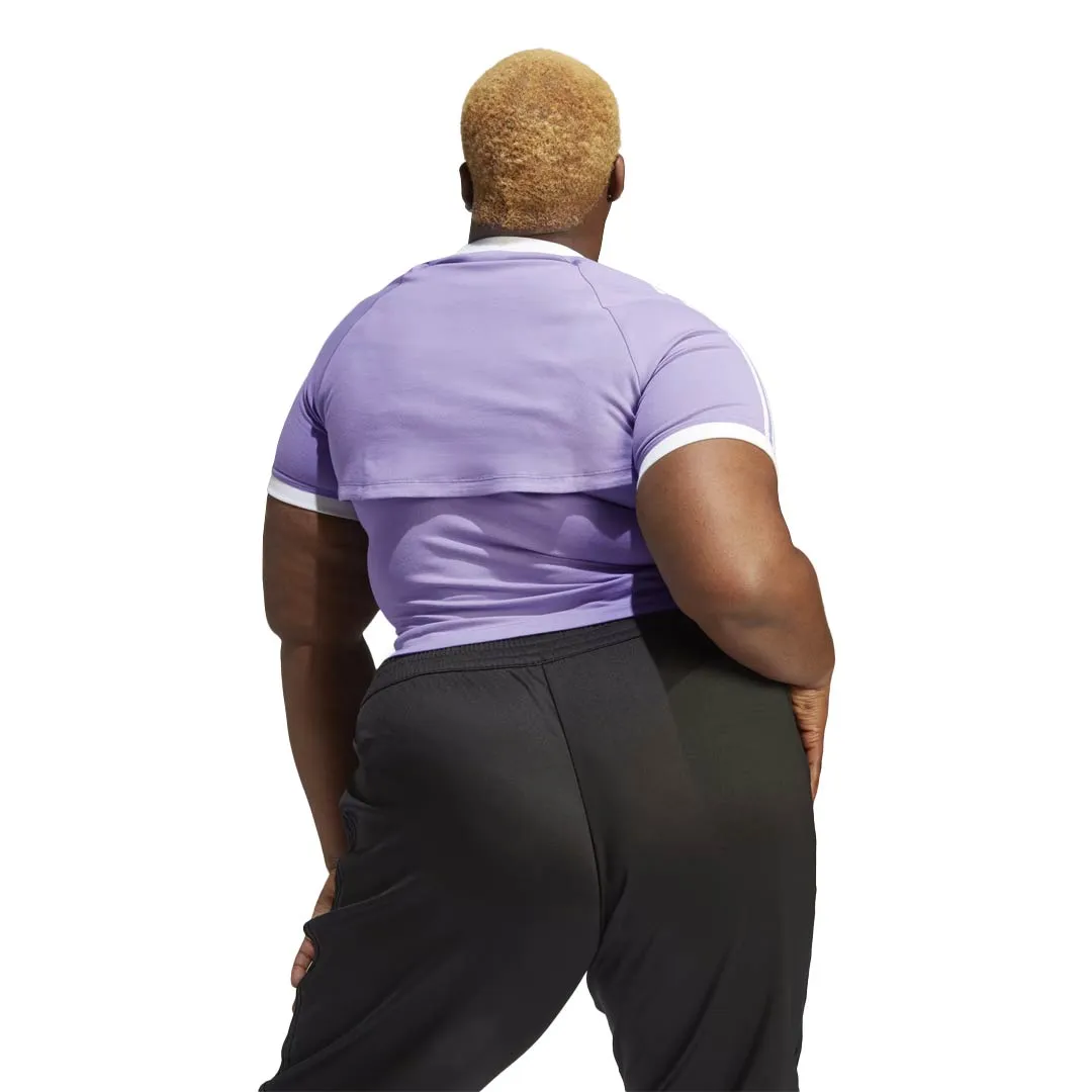 adidas - Women's Always Original T-Shirt (Plus Size) (IC3003) Eco Conscious Production Zipper Closure Mechanism