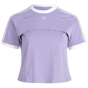 adidas - Women's Always Original T-Shirt (Plus Size) (IC3003) Full Zip Closure Modular Layering System
