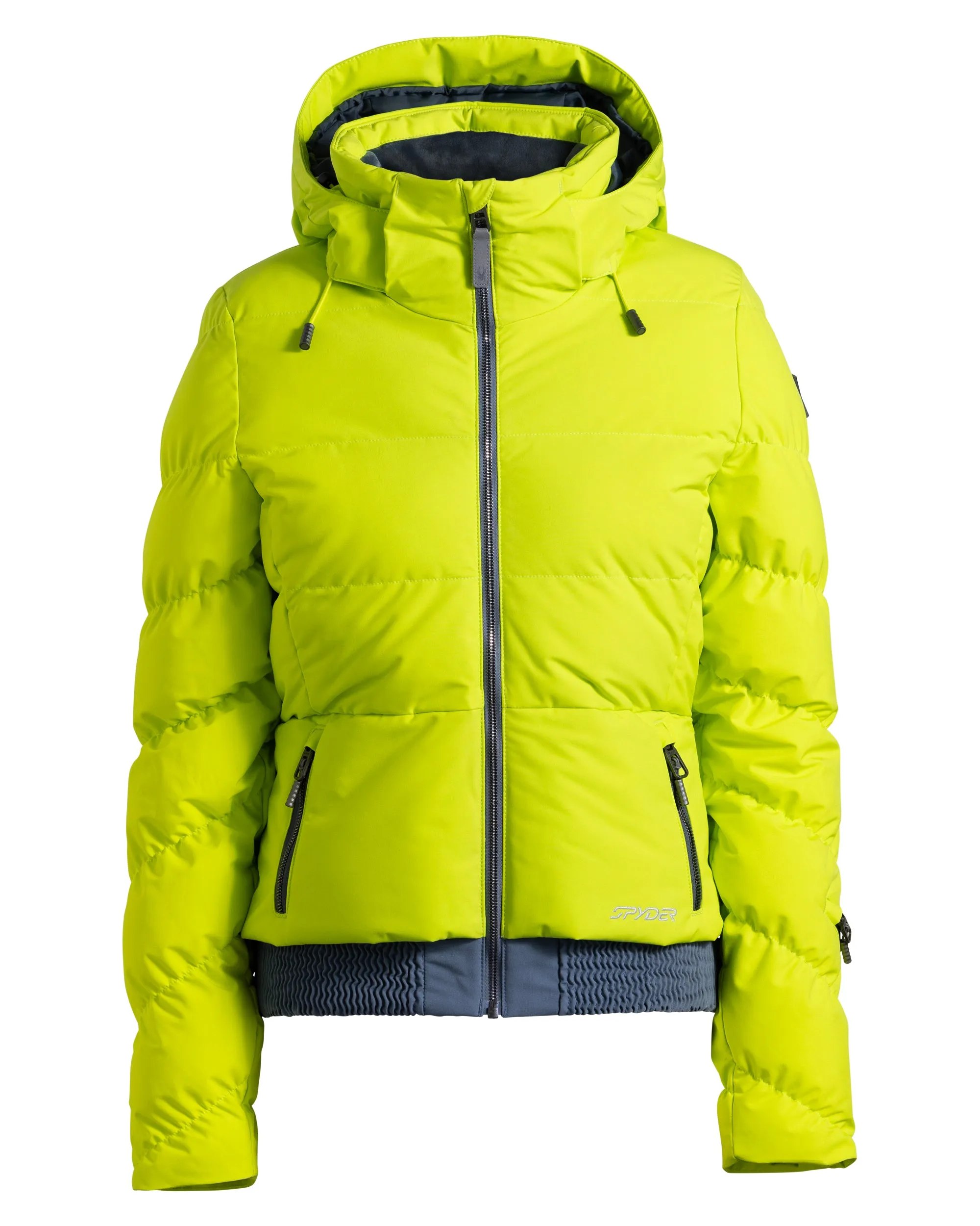 Compression Layer Womens Haven Jacket - Lime