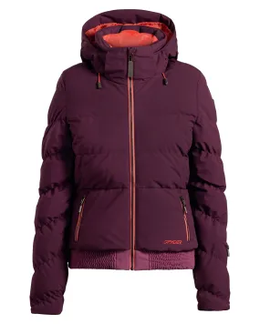 Womens Haven Jacket - Plum Stylish Chill Piece