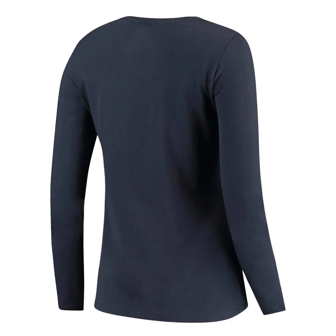 Weekend Casual Fit StretchableMaterial Women's Team USA Snowflake Long Sleeve T-Shirt (K69469NUS)