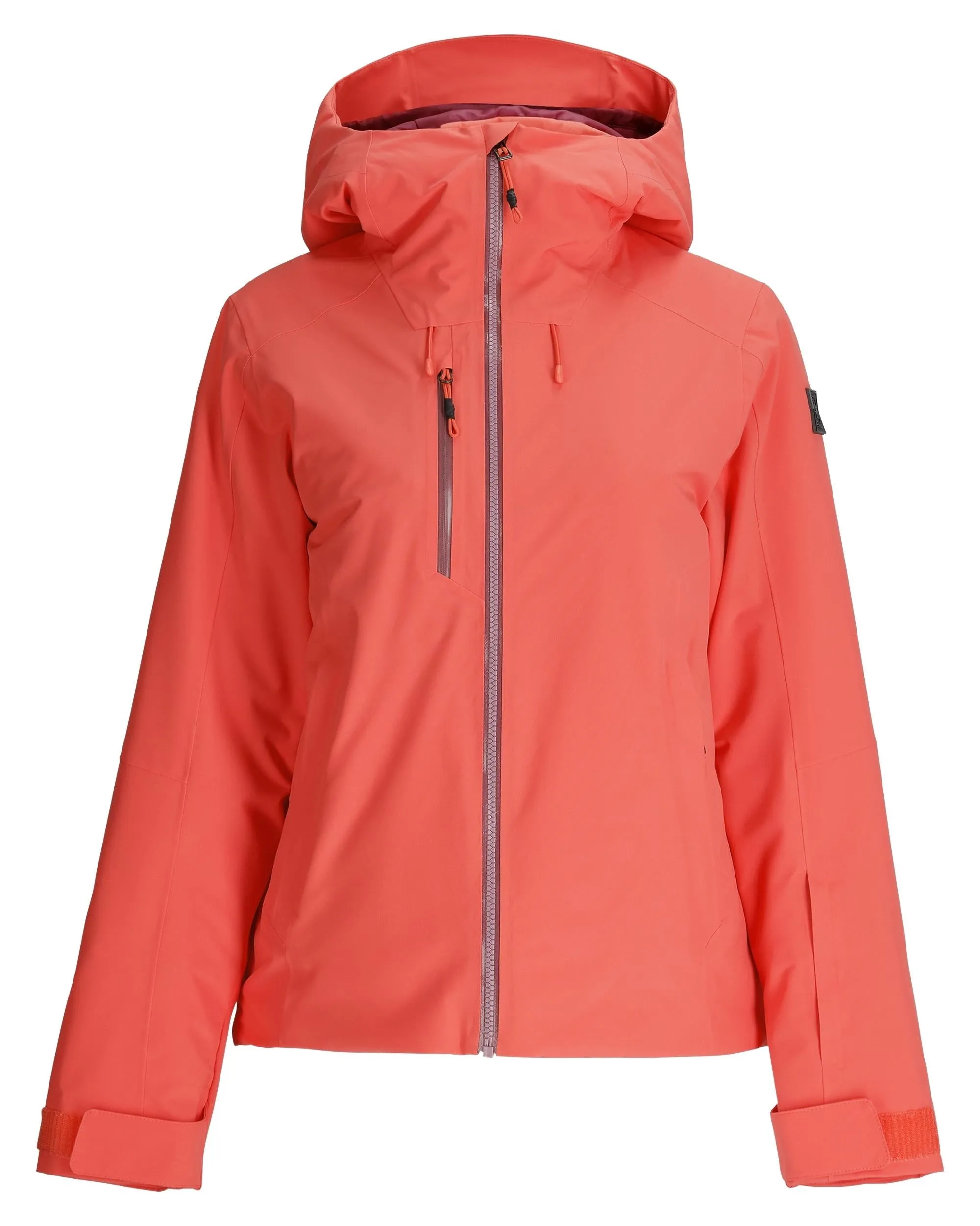 Durable Abrasion Resistant Waterproof Technology Womens Temerity Jacket - Coral Haze