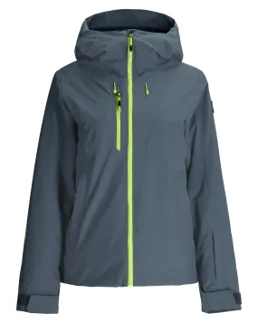 Cotton Twill Womens Temerity Jacket - Slate Blue